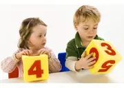 12cm Jumbo Light Foam Numbered Dice - Pack of 2