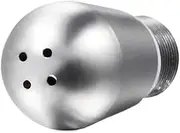 Llazsybz Stainless Steel Coffee Machine Frother Attachment for Creamy Milk, 4 Holes