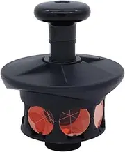 New 360 Degree Prism for Total Station,Joint: 5/8" x11 Female Thread (Color : Coppered Prism)