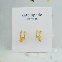 在飛比找Yahoo!奇摩拍賣優惠-全館免運 Kate Spade 密鉆鑲嵌超閃星星小清晰簡約耳
