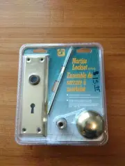 ILCO UNICAN Mortise Lockset 215-04-51 polished brass finish new unopened package