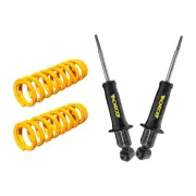 Rear STD Monroe Shock Absorbers King Springs for HOLDEN COMMODORE VE II Calais