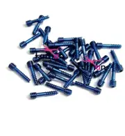 Herbert Cannulated Screws 3.0mm 14mm 34mm Titanium Set Of 51 PCs & Screwdriver