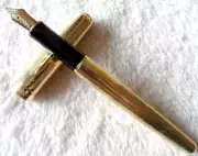 Brilliant Golden Star Parker Sonnet Series Fine (F) Nib Fountain Pen No Bo