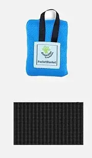 Mini Pocket Picnic Blanket Lightweight Pocket Camping Tarp, Washable Quick Dry Compact Beach Mat for Outdoors Recreation, Durable Waterproof Sand Proof Camping Travel Mat