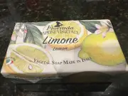 Florida Sapone Vegetale Soap Bar Limone Lemon 10.56 Oz- Handmade Italy