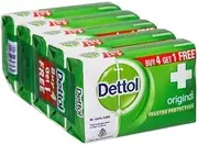 Dettol Original Protection Soap 125 gm (4+ 1 free)