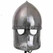 18GA SCA LARP Medieval Viking Helmet Knight Battle Armor Nasal Norman Helmet