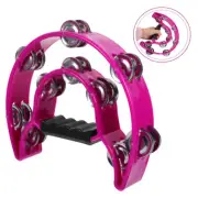 Hand Bell Noisemakers Tambourine Handbell Percussion Instruments for Adults