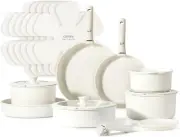 21Pcs Pots and Pan Set Non Stick, Nonstick Induction Cookware, Cookware Set Kitc