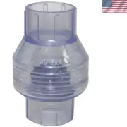 1-1/2 Inch Slip Check Valve with Full Flow Design - Meets ASTM & ANSI Standards