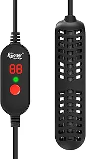 hygger 35W Small Aquarium Heater, Betta Fish Tank Heater with Adjustable Temperature External Controller and Over-Temperature Protection, for 8-16 Gallons Freshwater & Saltwater Fish Tank Turtle Tank
