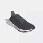 Men's Adidas UltraBoost 21 Running Shoes Grey / Orange Sz 7.5 FY0372