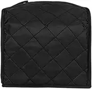 ＫＬＫＣＭＳ Cover for Two Slice Toaster, Quilted Kitchen Appliance, Black L