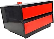 Leefasy Aquarium Filter Box Drawer Drip Tray Drip Flow Box Filtration System Fish Tank Filtration Unit Wet Dry Separation Box, 32x28x21cm