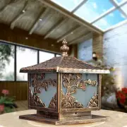 Outdoor Post Light Home Wall Sconce Yard Pillar Lighting Garden Gate Pillar Lamp