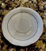 HEREND CHINA PLATINUM TEA SAUCER