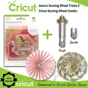 Anna's Scoring Wheel Tricks Digital Cartridge & Cricut Scoring Wheel GENUINE