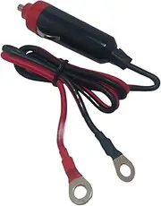 12V Male Plug Connector | 12V/24V Extension Cable Connector Socket,Heavy Duty Male Fused Socket Cord Bakelite Replacement for Enthusiasts Beginners and Professionals