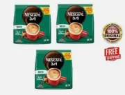 NESCAFE 3 in 1 RICH Blend & Brew Instant Coffee 75 sticks (3-pack)