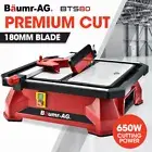 BAUMR-AG Electric Table Tile Saw 650W 180mm 7" Blade Wet Cutter Portable Machine