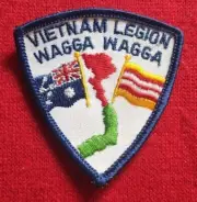 Vietnam Legion Wagga Wagga Patch (6cm x 6cm)