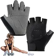 Gloves for Fitness,1 Pair Gym Weight Lifting Gloves for Men - Sports Wear Equipment with Gel Pads, Anti-Slip Protectors for Kayaking, Cycling, Rowing