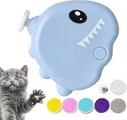 Dog Nail Grinder, 40db 3 Modes Adjustable Dinosaur Shape Electric Nail Grinder, Low Noise Cordless Gentle Grooming Tool for Professional Pet Spa Home Grooming Veterinary Use