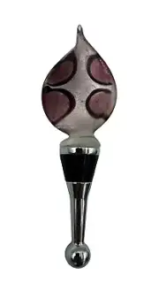 Art Glass Wine Stopper In Box Bottle Stopper Cork
