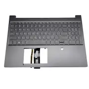 For LENOVO C940-15IRH 81TE Palmrest Backlit keyboard Black Upper Case 5CB0W43606