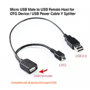 [does not apply] Micro USB Male to USB Female Host for OTG Device /
