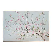 Framed Canvas/Resin 60x90cm Fresh Bloom Wall Hanging Art Decorative Home Display
