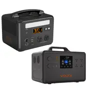 Voltx 2400W Power Station+ 200W solar Panel mat+ mc4 to dc5521cable