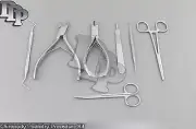 Chiropody Podiatry Procedure Kit Nipper for Ingrown Nails Clipper Cutter Kelly