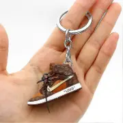 Shoes Model Key Chain Bag Pendant 3d Three-dimensional Mini Basketball Shoes Creative Personality Pendant-yvan (dp) OWLMLP