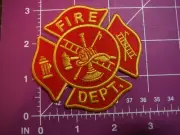Fire department maltese patch