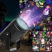 Christmas Projector Lights Outdoor/Indoor,Holiday Projector for Xmas, Led Projector Decorative Lighting for Christmas Party Decorations,for Xmas Holiday Party Wedding Garden Yard
