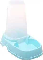 Automatic dog feeder, pet food , large capacity reservoir, non-slip width bowl, elevated base design, suitable for small to large pets, easy programming, 8.66*5.24*9.13in