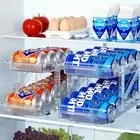 2-Pack Expandable Soda Can Organizer – Clear Fridge & Pantry Drink Dispenser