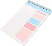 GOOHOCHY Daily Planner Book Thick Paper Undated Spiral Bound A5 Size for Work School To-do List Memo Pad