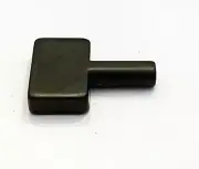 NEW: BLACK FINISH BRASS ART DECO LAMP SOCKET KEY FOR TURN KNOB LAMP SOCKET