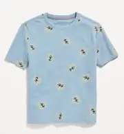 Old Navy Kids Size Small (6-7) Softest Crew Neck Short Sleeve Tee T-Shirt