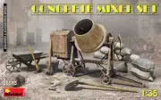 Concrete mixer set (Building And Accessories) 1/35 MiniArt 35593