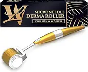 Derma Roller, Microneedling Roller For Face and Scalp, Microneedle Derma Roller for Beard, Micro Needle Roller for Women & Men, Derma Stamp 0.25mm