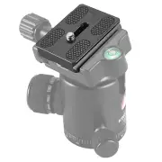 PU-50 50MM Quick Release QR Plate Adapter for Benro Arca Swiss Tripod Ballhead