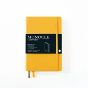 Monocle Hardcover Dotted Notebook, 192 Page (Yellow) - B6
