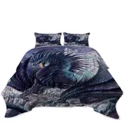 Maelstrom the Furious Scary Dragon Coverlet