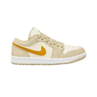 Nike Air Jordan 1 Low Yellow 黃白 奶茶金勾 休閒鞋 女鞋 DC0774-170