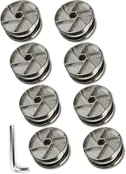 Replacement Heavy Duty Cam Wheel Locks Compatible with IKEA 114670 as Bed Frame Parts for MALM, BRIMNES, BIRKELAND & More (8, 35mm)