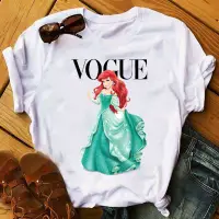 在飛比找蝦皮購物優惠-定制 Vogue Princess T Shirt 時尚歐美